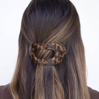 Round Flat Hair Clip - Medium